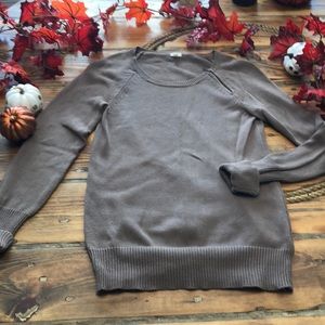 J Crew crew neck, cotton pullover sweater